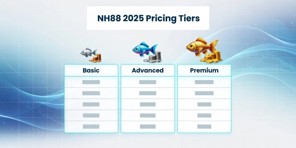 Bảng giá chi tiết các gói chơi game bắn cá nh88 cập nhật năm 2025