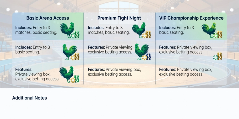 Hình ảnh bảng giá dịch vụ trực tiếp đá gà casino nh88 cập nhật năm 2025
